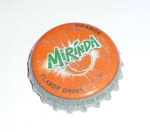 MIRINDA Soda Bottle Cap Crown PHILIPPINES Orange Pepsi  