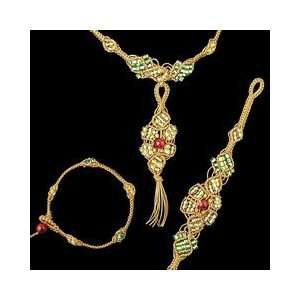  The Beadery   Jewelry Necklace Kit   Micro Macrame 
