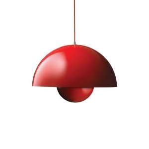 The Extra Large Flowerpot Light by Verner Panton   Red  