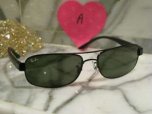  Ban Mens Sunglasses RB3273 006 New 100% Authentic.Made in Italy. A
