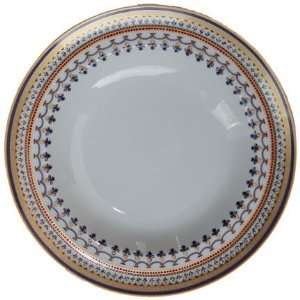 Mottahedeh Chinoise Blue Rim Soup Plate