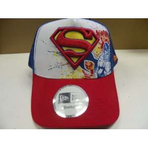   NewEra Marvel Comic Superman Trucker Snapback Cap