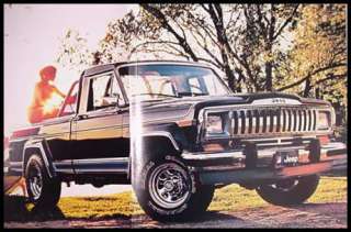 1981 Jeep Pickup Brochure  Honcho, MINT  