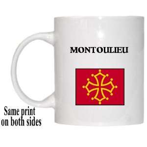  Midi Pyrenees, MONTOULIEU Mug 