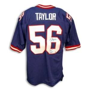  Lawrence Taylor Signed Giants t/b Jersey 20.5 Sacks 
