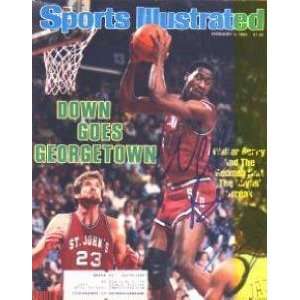  Walter Berry (ST. JOHNS) Autographed Sports Illustrated 