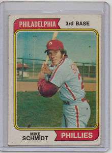 Mike Schmidt 1974 Topps Card #283 2nd Year $9.99 BIN  