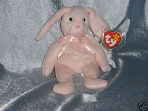 1996 Ty Beanie Baby Hoppity Rabbit Born April 3 ,1996  