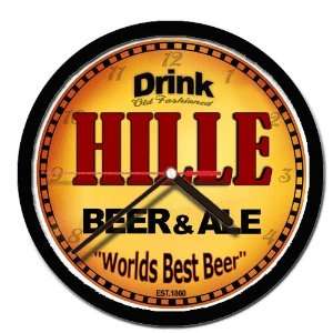  HILLE beer and ale cerveza wall clock 