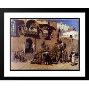 Weeks, Edwin Lord 36x28 Framed and Double Matted A Rajah Of Jodhpur 