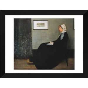Whistler FRAMED 28x36 Portrait of the Artists Mother  