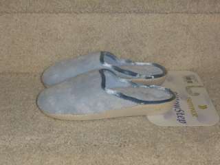 Womens Isotoner PillowStep House Shoes Blue Sz Small 5.5 6 New  