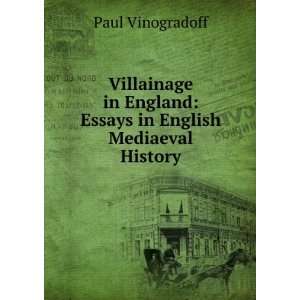  Villainage in England; essays in English mediaeval history 