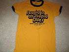 BUBBA GUMP T Shirt STUPID IS AS STUPID DOES Size S