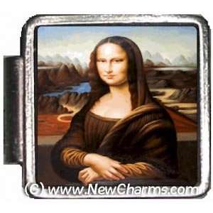 Mona Lisa Italian Charm Bracelet Jewelry Link A10061