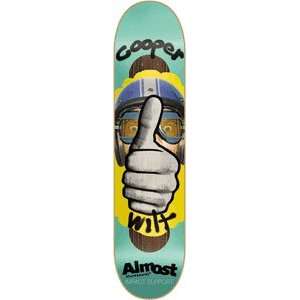 Almost Wilt Thumbs Up Deck 7.75 Impact Skateboard Decks  