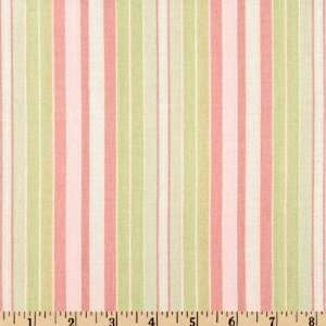  45 Wide Sweet Escape French Ticking Green Fabric By The 
