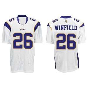  26# Winfield Minnesota Vikings White Jerseys Authentic 