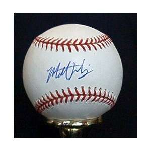 Matt Wise Autographed Baseball   Autographed Baseballs 