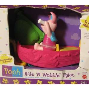  Pooh Ride N Wobble Piglet Toys & Games