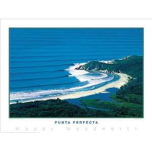  Woody Woodworth Punta Perfecta Surfing Poster