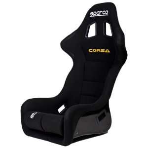  Sparco Corsa Black Seat Automotive
