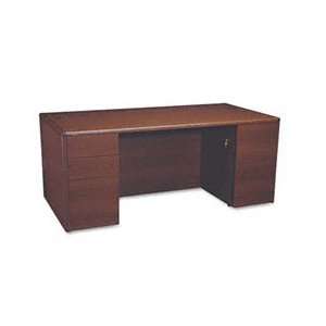  HON 10700 Series 72 W Double Pedestal Office Desk 10799 