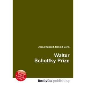  Walter Schottky Prize Ronald Cohn Jesse Russell Books