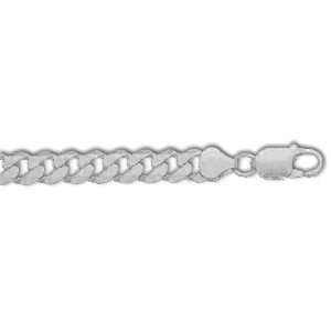  Sterling Silver 30 Inch X 7.0 mm Curb Chain Necklace 