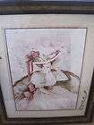 Beautiful Victorian Print By Peggy Abrams With Frame  
