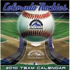  COLORADO ROCKIES 2010 MLB Daily Desk 5 x 5 BOX CALENDAR 