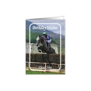  Son Birthday   Horse Racing Card Toys & Games