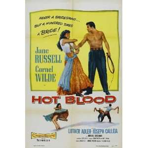  Hot Blood Poster Movie D 27x40