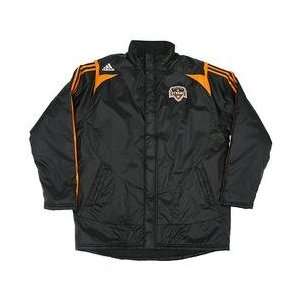  adidas Houston Dynamo Galaxy Stadium Jacket   Black/Orange 