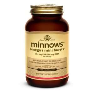  Minnows Omega 3 Mini Bursts   120   Mini Burst Health 