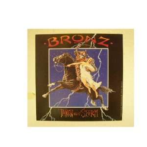  Bronz Poster Taken By Storm Horse and Skeleton Rider