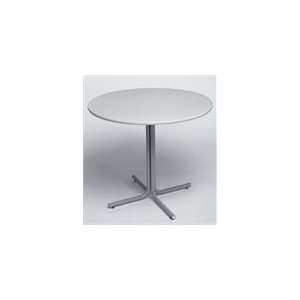  Correll Round Breakroom 36 Table in Gray