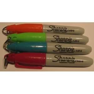 Sharpie Fine Point Mini Permanent Markers, 4 Colored Markers (1742786)