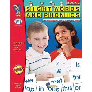  SIGHT WORDS PHONICS BOOK 2 GR PK 1 Toys & Games