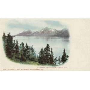  Reprint Yellowstone National Park WY   The Tetons 1900 