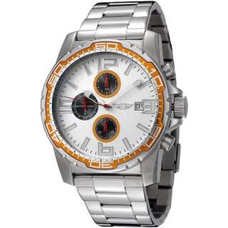 Mens I by Invicta Steel Chronograph Rotating Bezel Date Watch 41690 