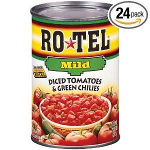 Ro*tel Diced Tomato Milder, 10 Ounce Units (Pack of 24)  