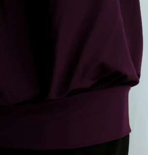 BCBGMAXAZRIA BCBG Max Azria Purple Top Size Sz L NWT  