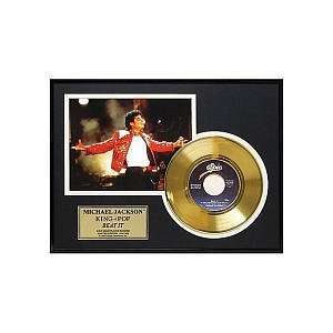  Michael Jackson Beat It Framed Gold Record Toys & Games