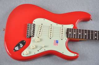 Fender® Mark Knopfler Stratocaster® Electric Guitar   Hot Rod Red 