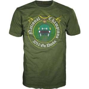 Oregon Ducks Forest Green 2010 BCS National Champions Wing Exclusive T 