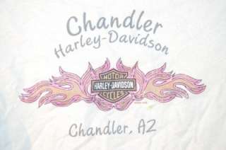 Harley Davidson Shirt Womens CUTE Medium Top Chandler AZ  