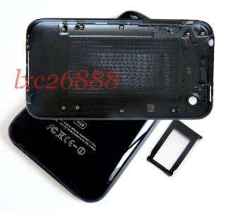 Black Back Housing Battery Cover Case for Iphone 3GS 32GB/16GB P 