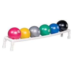  5 Ball Soft Touch Med Ball Set W/ Rack