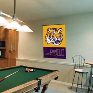    LSU Tigers 28 x 40 Indoor Banner Scroll